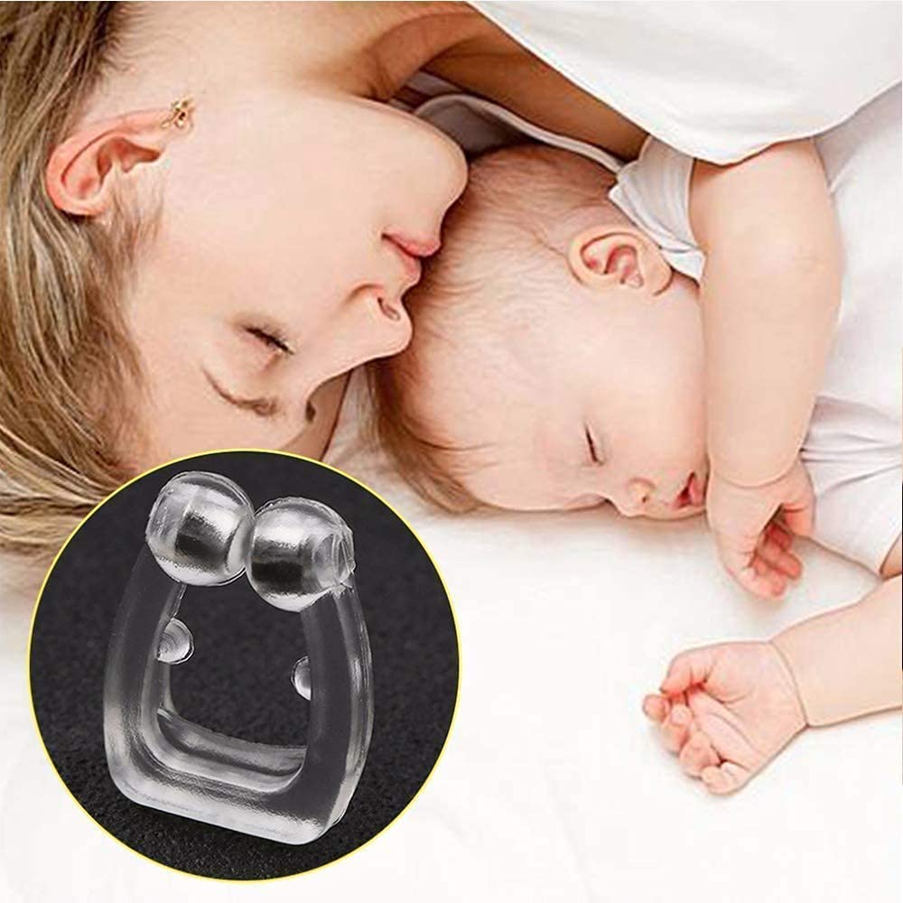 Anti Snoring Device for Men Women Magnetic Snoring Stopper Nose Clip Snore free Anti-snoring Device  (Nose Clip) product detail 1