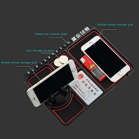 4-in-1 Anti-Slip Car Dashboard Mat product detail 1