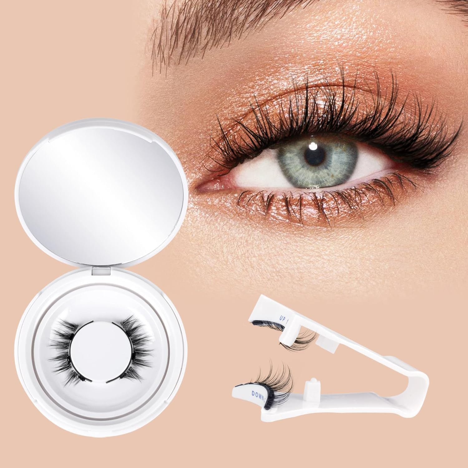Magnetic Eyelashes for Women, No Glue Needed, Natural Reusable Lashes with Applicator product detail 9