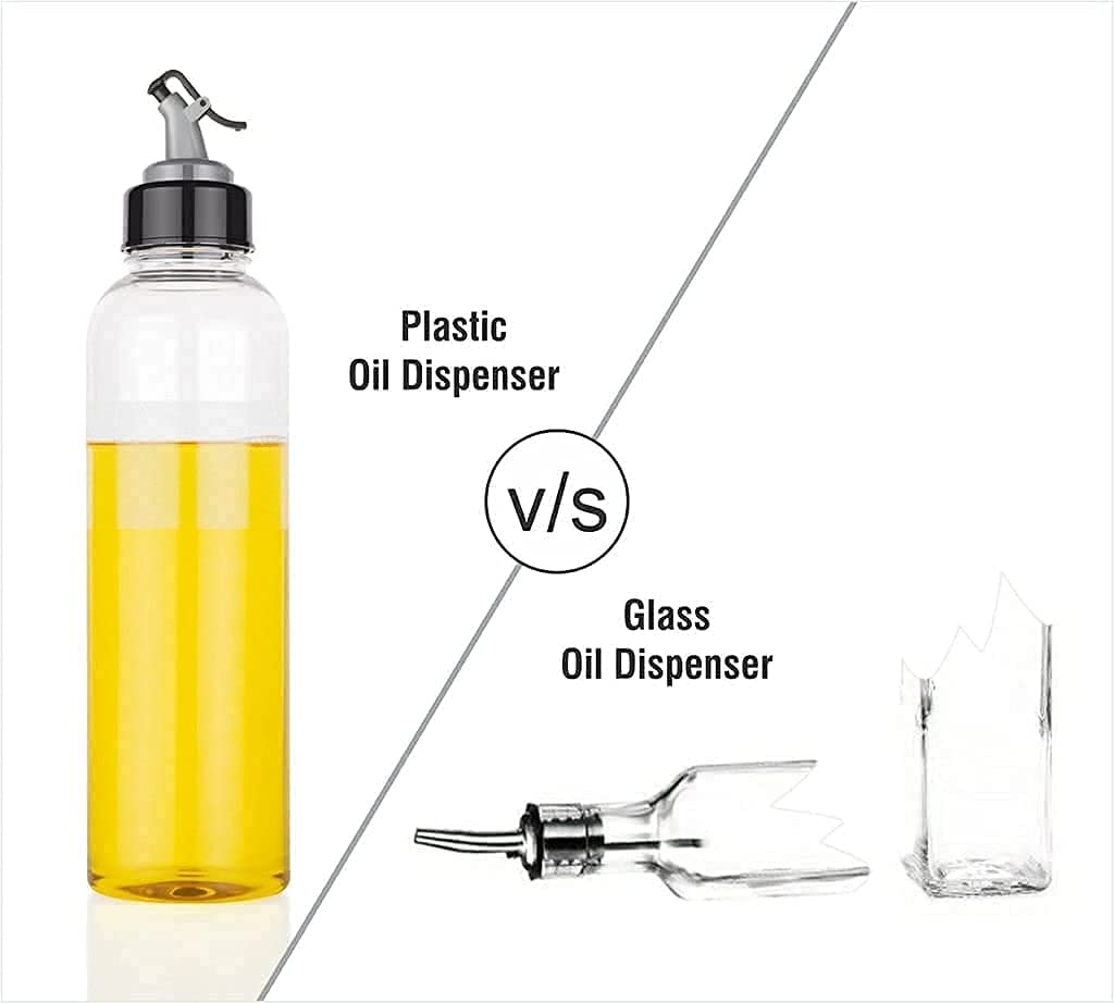 Auto Flip Cooking Oil Bottle, 500ML Olive Oil Bottle Dispenser for Kitchen product detail 2