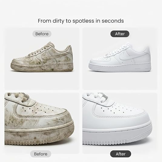 Shoe Cleaning Cream Instant Shoes Whitening & Stain Remover No-Wash Sneaker Cleaner product detail 4